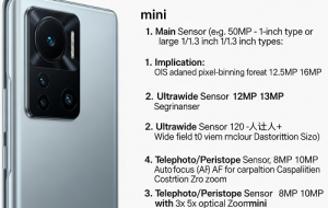 مشخصات دوربین ویوو X300 (یا X300 پرو مینی) لو رفت